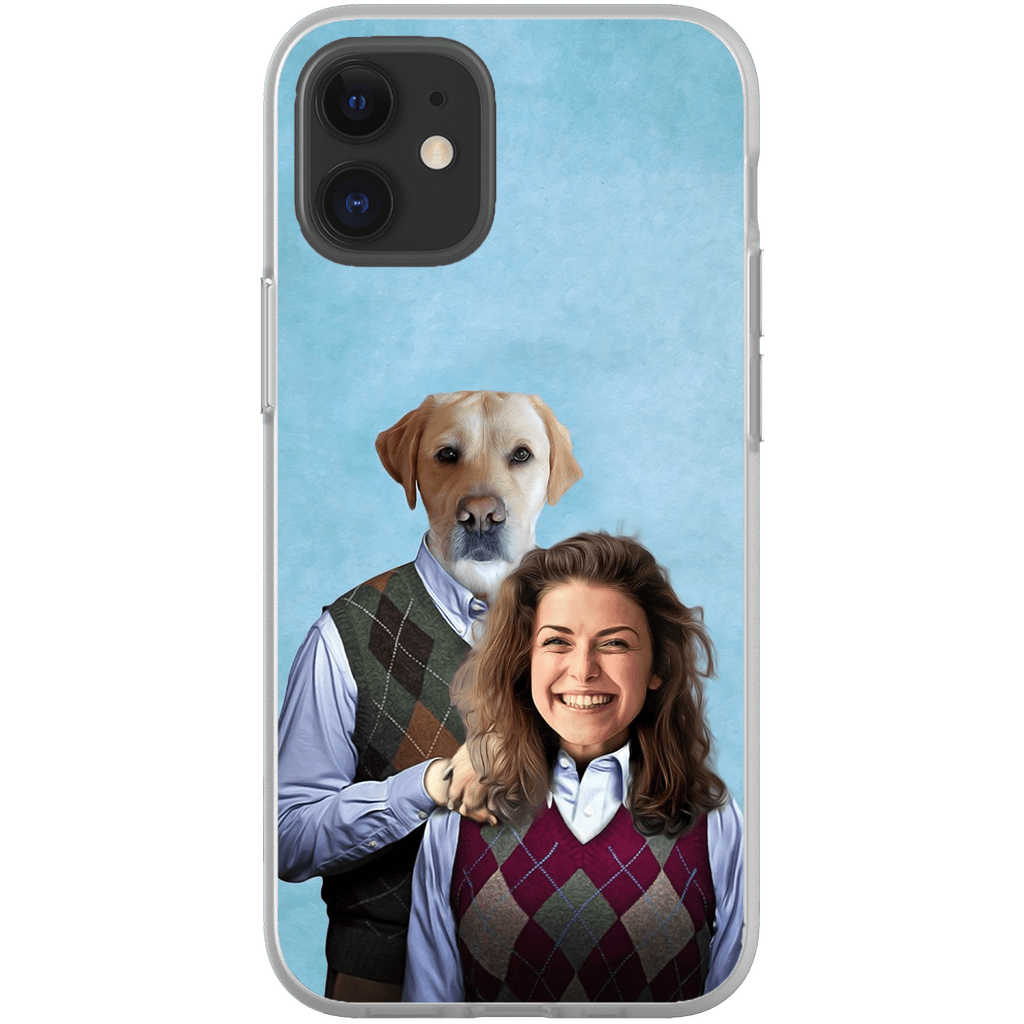 Funda para teléfono personalizada &#39;Step Doggo &amp;amp; Human (hembra)&#39;