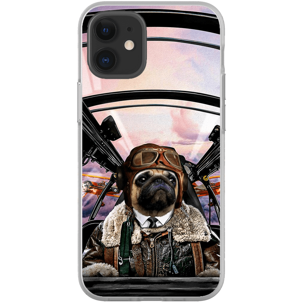 &#39;The Pilot&#39; Personalized Phone Case