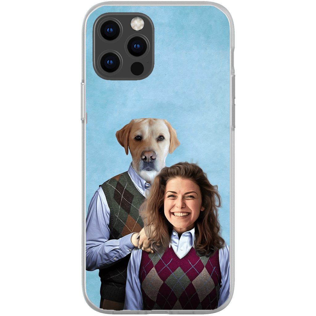 Funda para teléfono personalizada &#39;Step Doggo &amp;amp; Human (hembra)&#39;