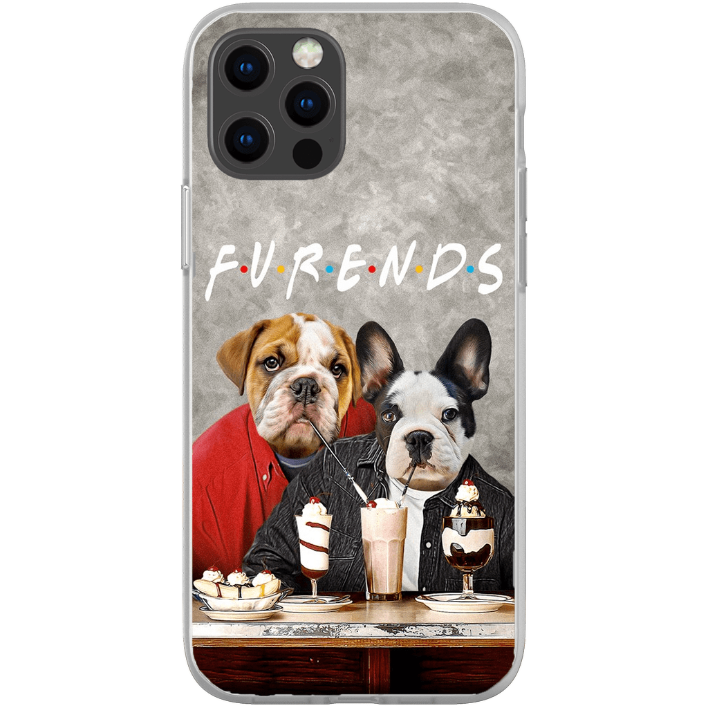 &#39;Furends&#39; Personalized 2 Pet Phone Case