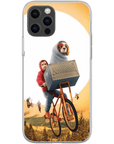 Funda personalizada para teléfono humano/mascota 'Doggo-Terrestrial'