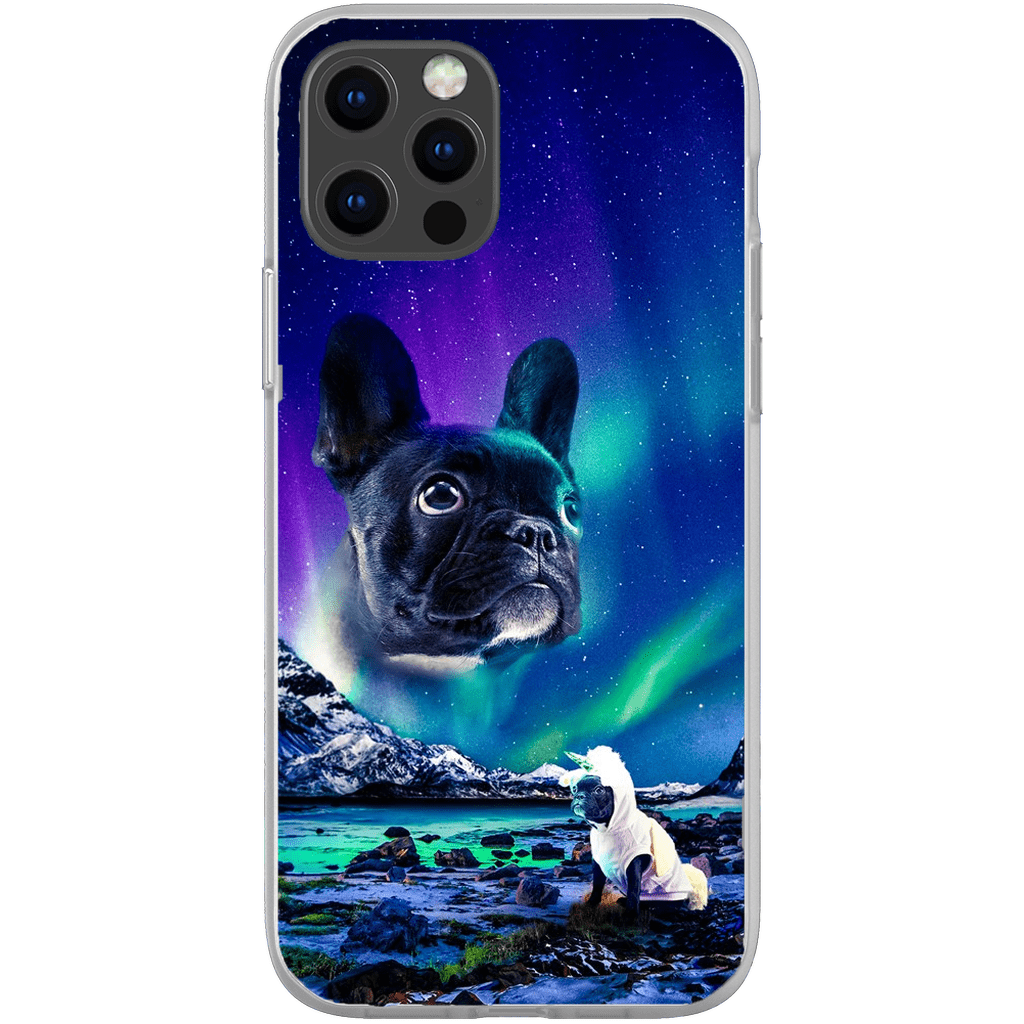 Funda para móvil personalizada &#39;Majestic Northern Lights&#39;