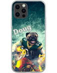 Funda personalizada para teléfono con perro 'Green Bay Doggos'