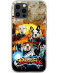 'Street Doggos' Personalized 3 Pet Phone Case