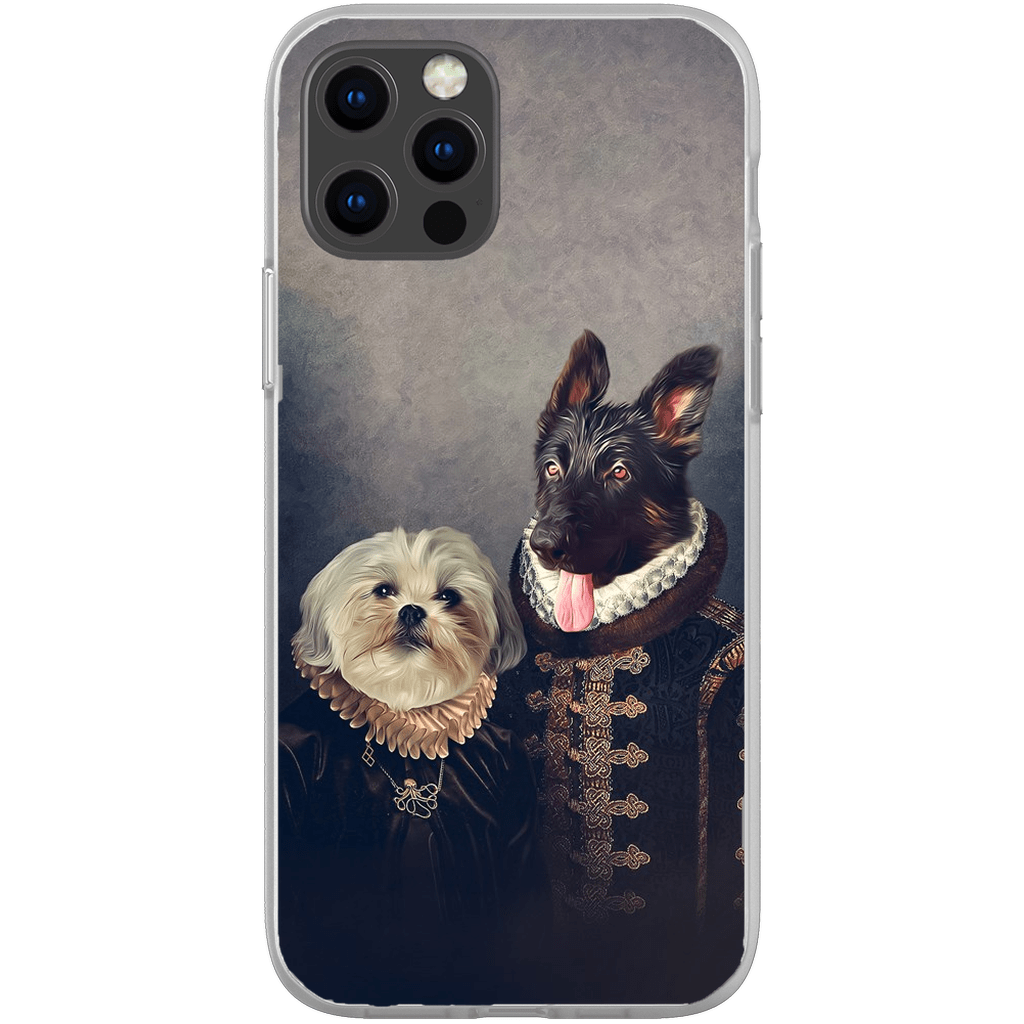 &#39;Duke and Duchess&#39; Personalized 2 Pet Phone Case