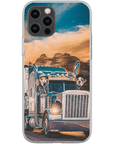 'The Truckers' Personalized 2 Pet Phone Case