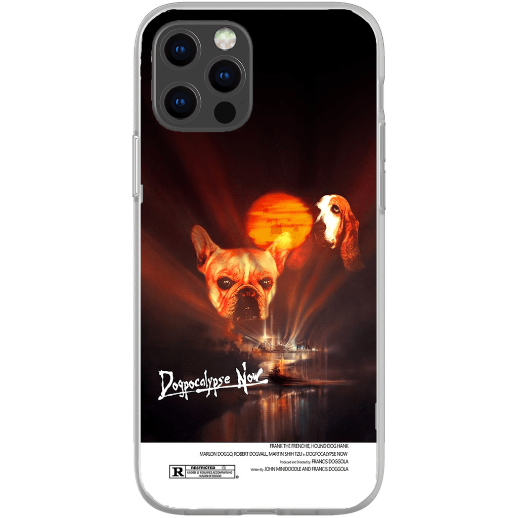 &#39;Dogpocalypse Now&#39; Personalized 2 Dog Phone Case