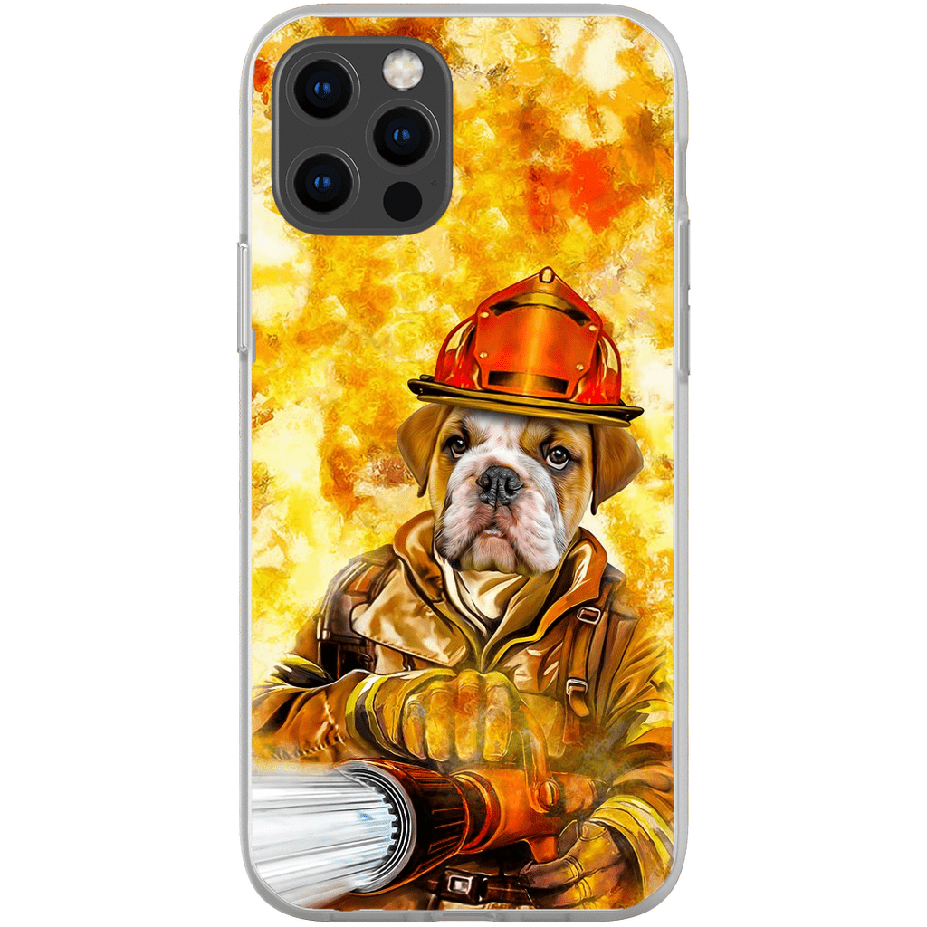 &#39;The Firefighter&#39; Personalized Phone Case