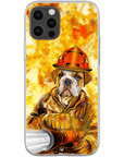 'The Firefighter' Personalized Phone Case