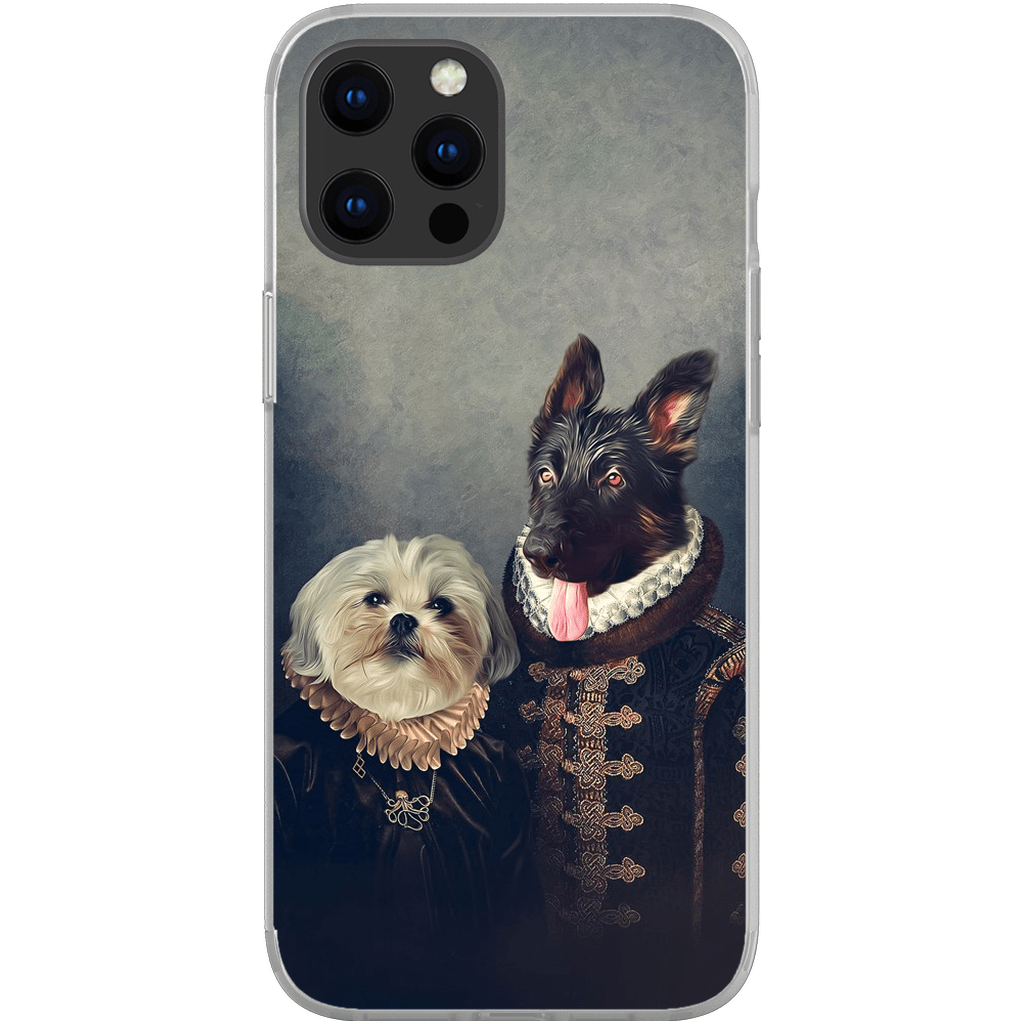 &#39;Duke and Duchess&#39; Personalized 2 Pet Phone Case