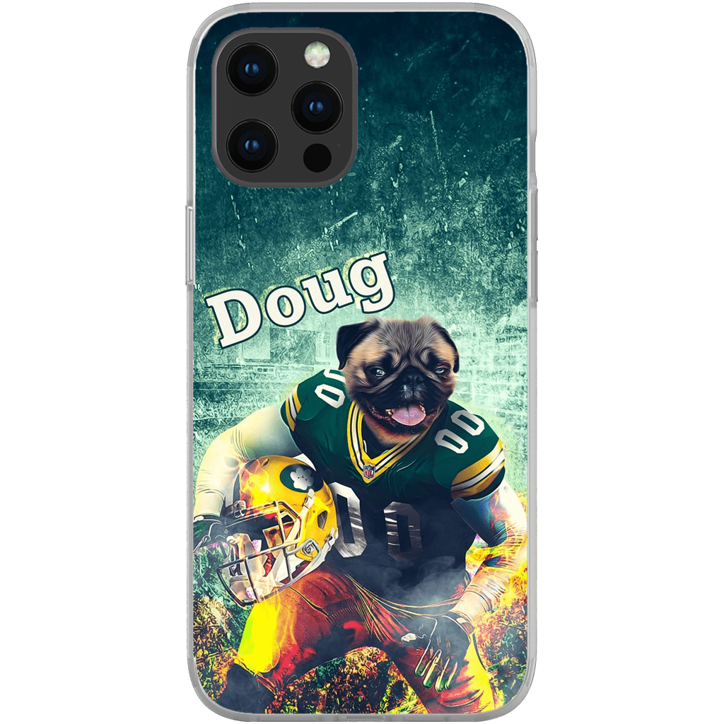 &#39;Green Bay Doggos&#39; Personalized Dog Phone Case