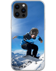 'The Snowboarder' Personalized Phone Case