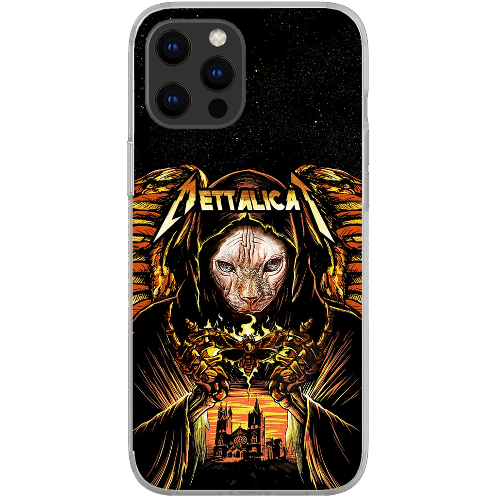 &#39;Mettalicat&#39; Personalized Phone Case