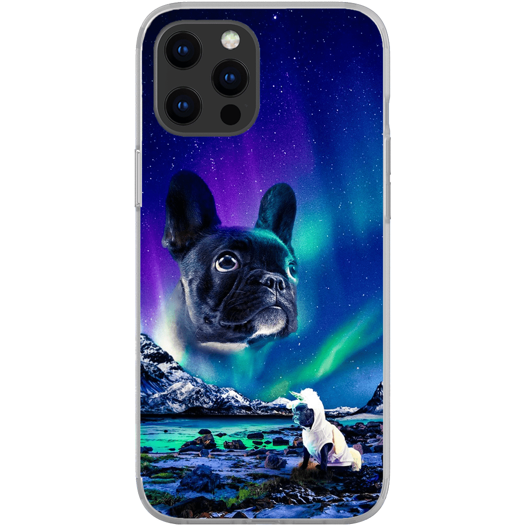 Funda para móvil personalizada &#39;Majestic Northern Lights&#39;