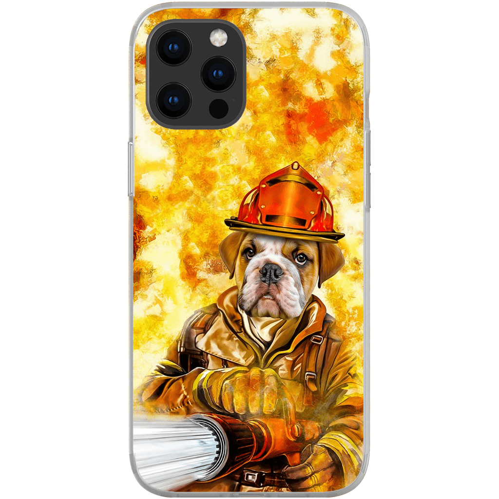 &#39;The Firefighter&#39; Personalized Phone Case