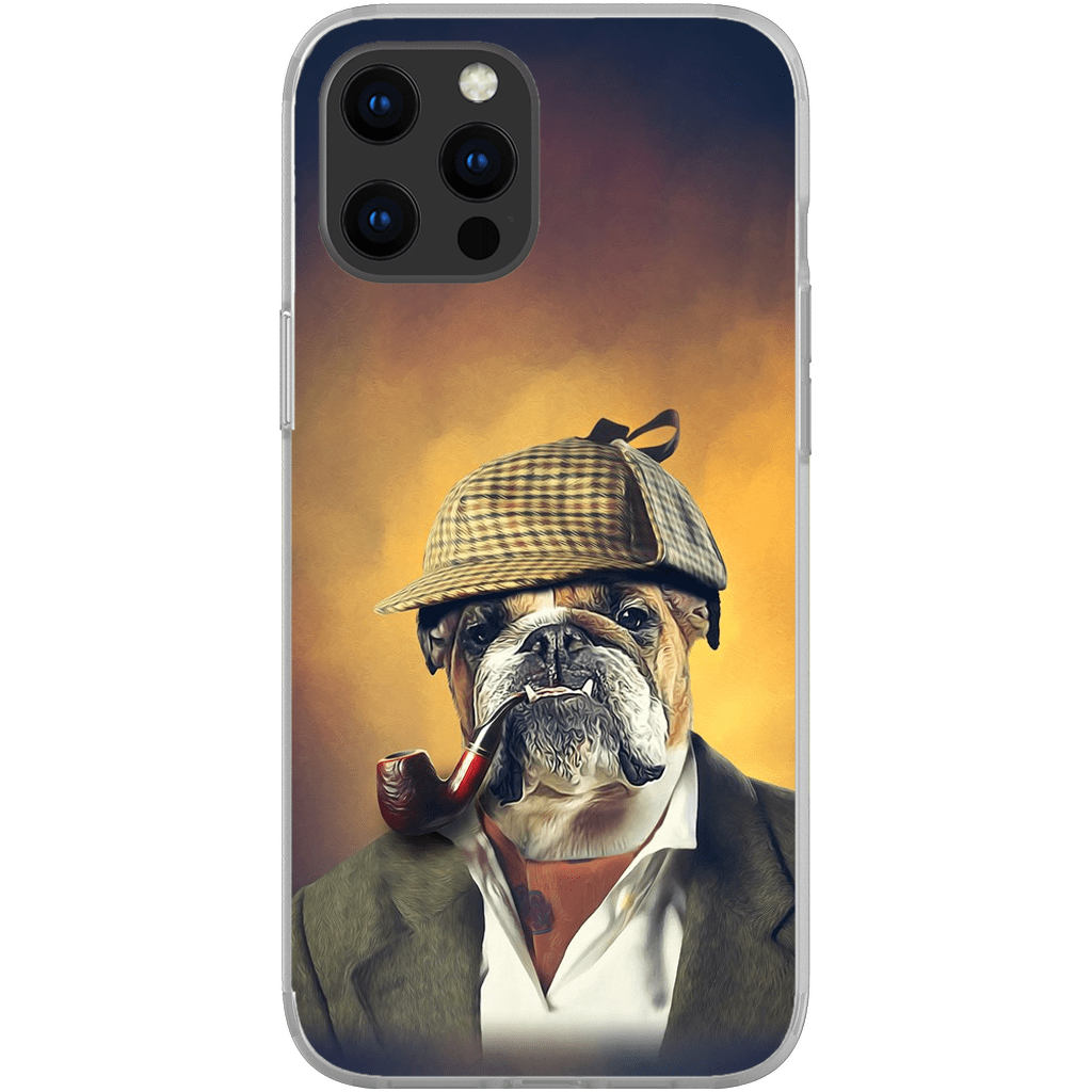 &#39;Sherlock Doggo&#39; Personalized Phone Case