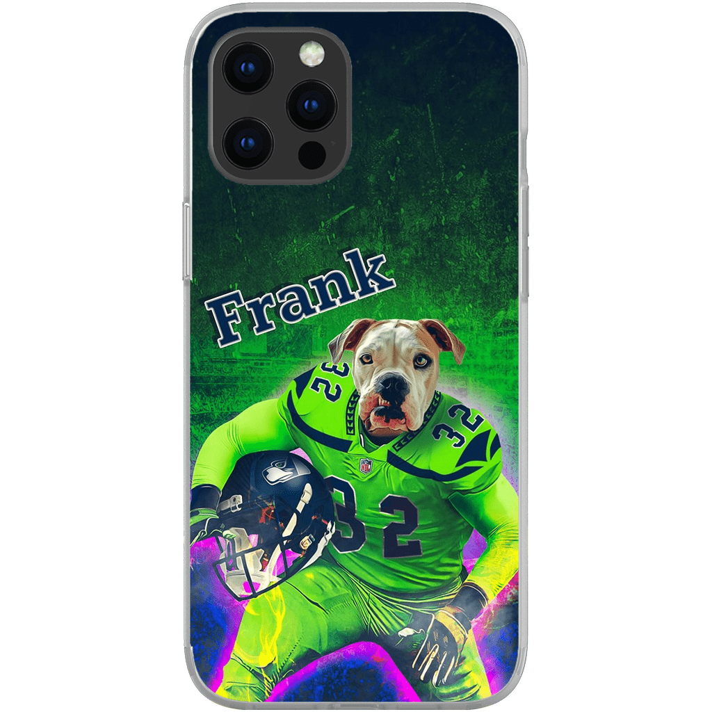 &#39;Seattle Doggos&#39; Personalized Dog Phone Case