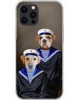 'The Sailors' Personalized 2 Pet Phone Case