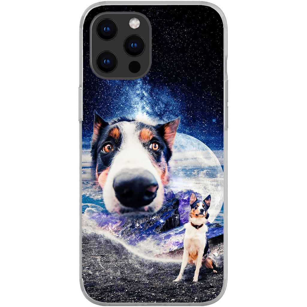 Funda para móvil personalizada &#39;Doggo in Space&#39;