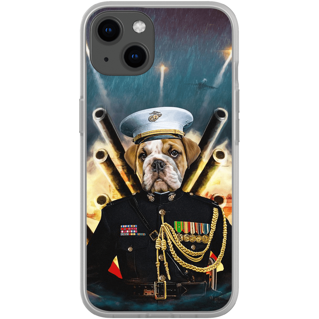 &#39;The Marine&#39; Personalized Phone Case