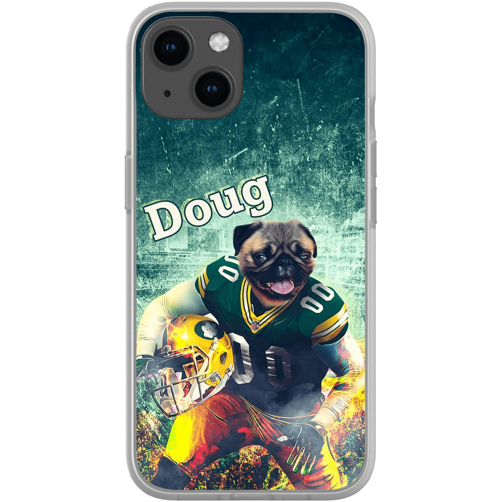 &#39;Green Bay Doggos&#39; Personalized Dog Phone Case