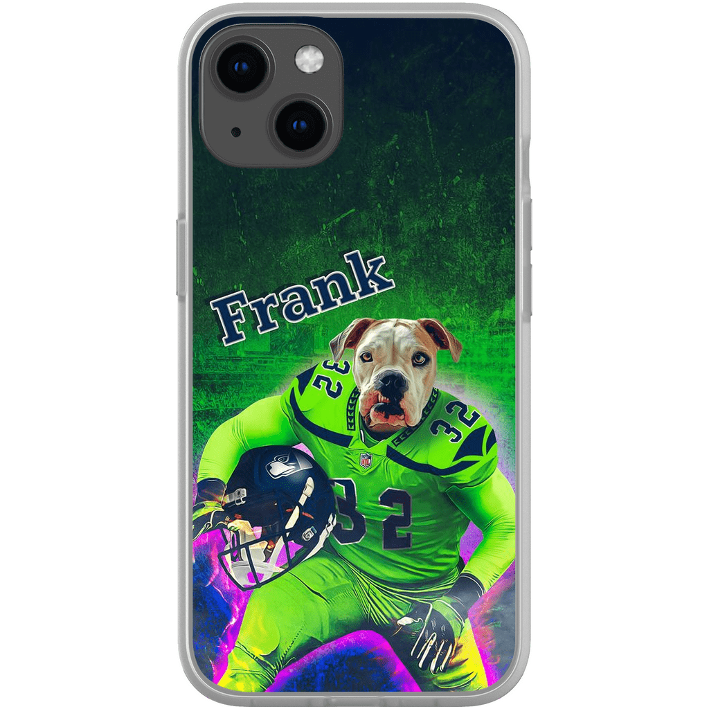 &#39;Seattle Doggos&#39; Personalized Dog Phone Case