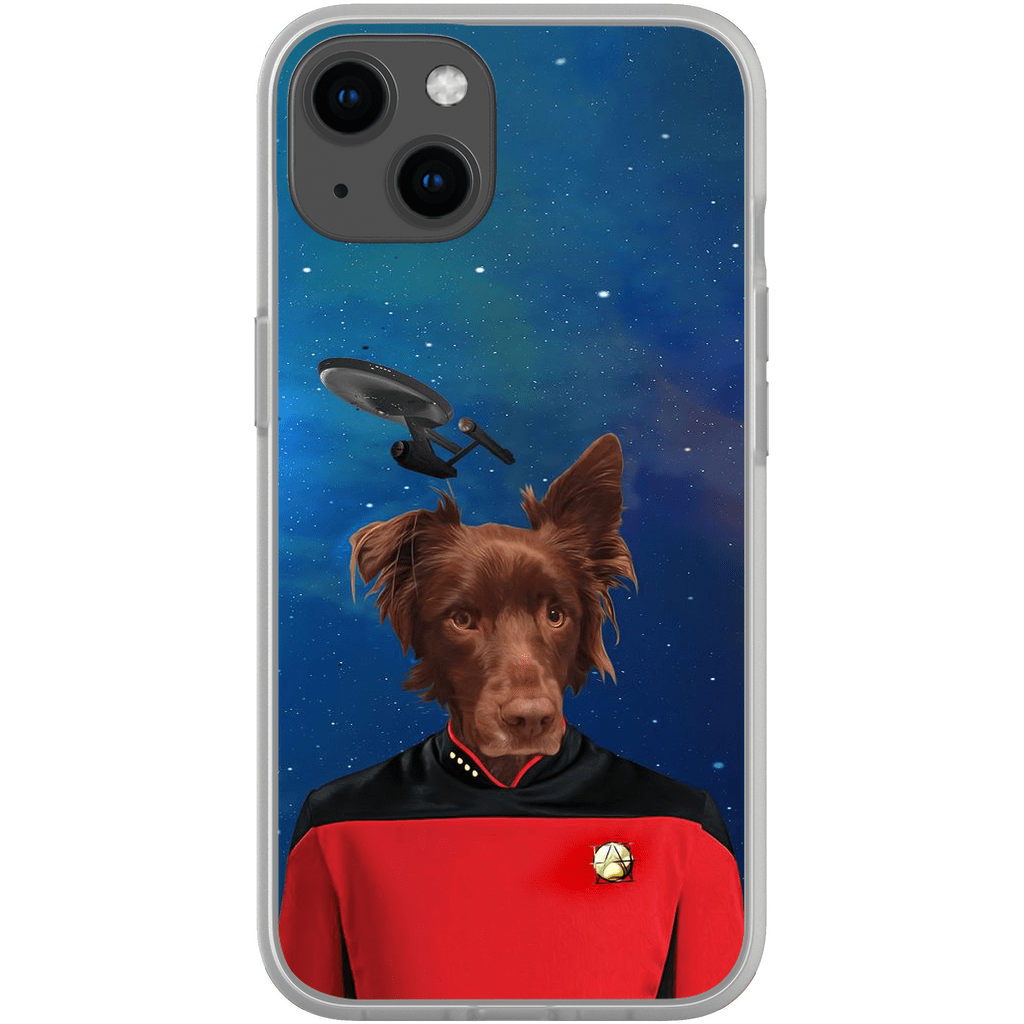 &#39;Doggo-Trek&#39; Personalized Phone Case