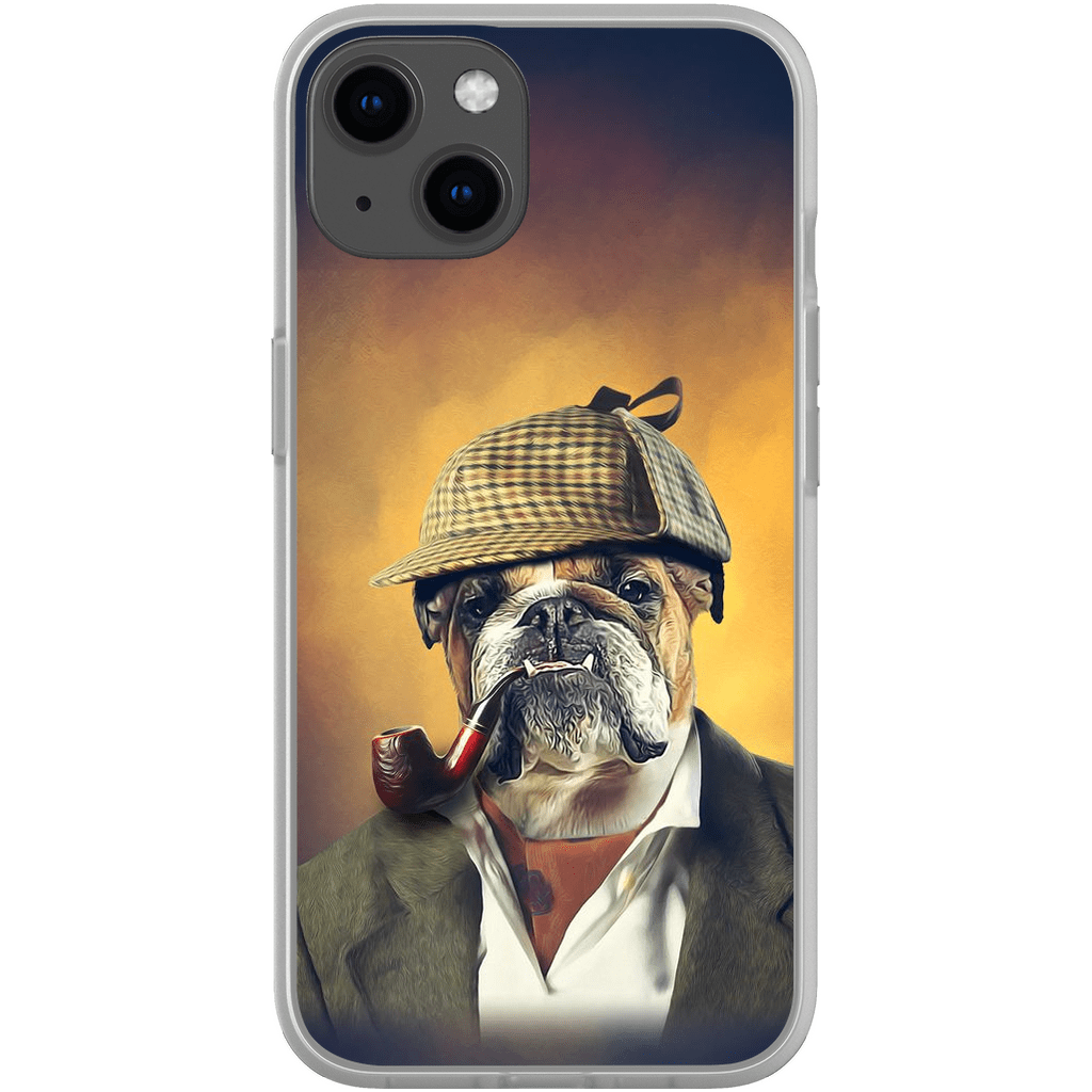 &#39;Sherlock Doggo&#39; Personalized Phone Case