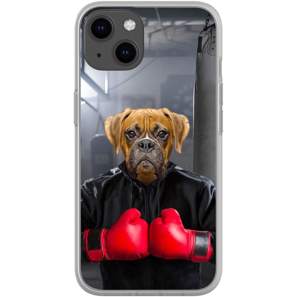 &#39;The Boxer&#39; Personalized Phone Case