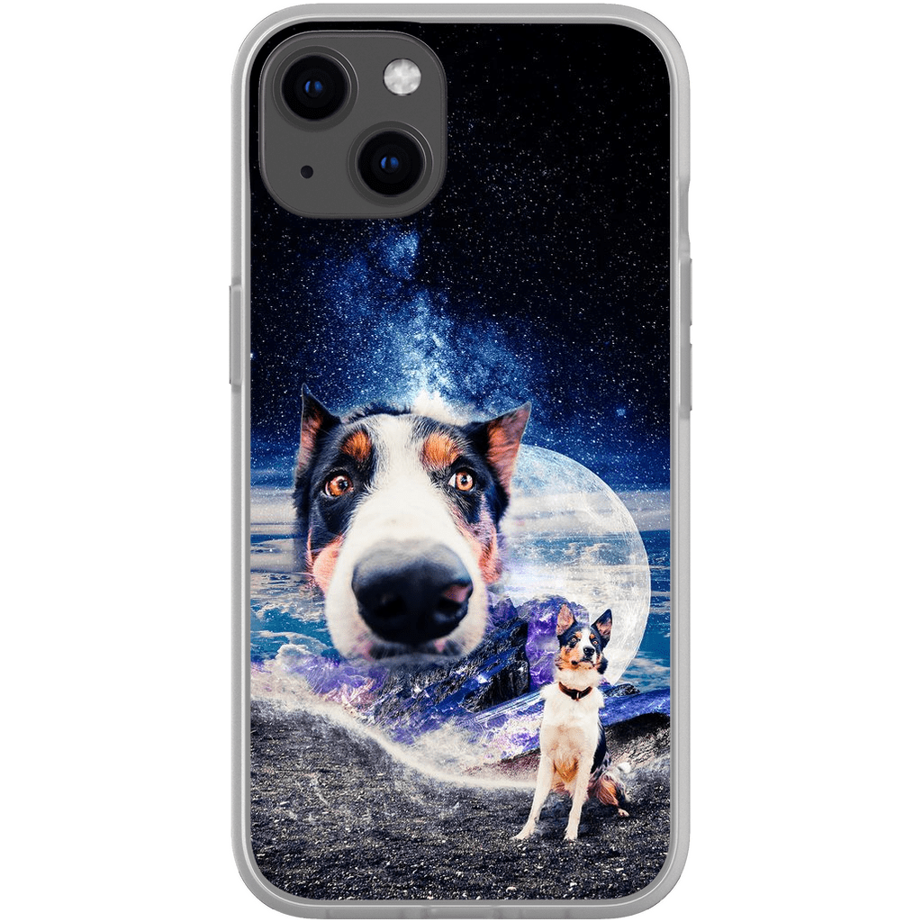 Funda para móvil personalizada &#39;Doggo in Space&#39;