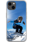 'The Snowboarder' Personalized Phone Case