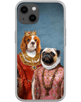 'Queen and Archduchess' Personalized 2 Pet Phone Case