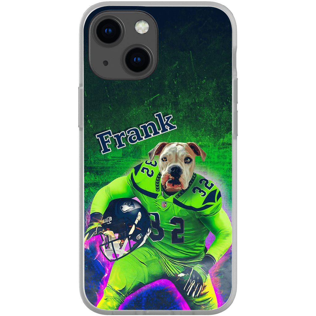 &#39;Seattle Doggos&#39; Personalized Dog Phone Case