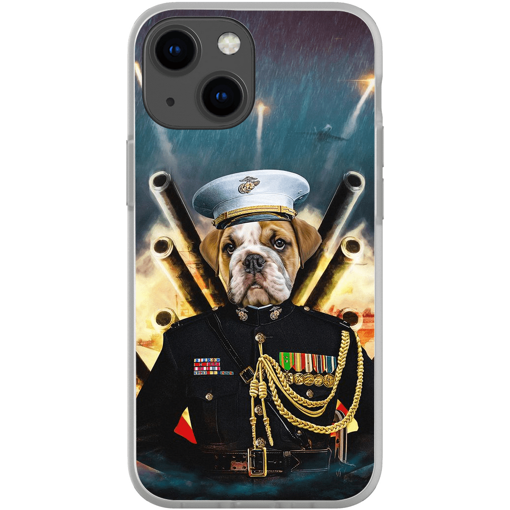 &#39;The Marine&#39; Personalized Phone Case