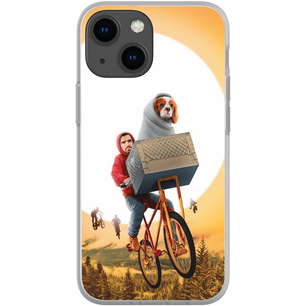 Funda personalizada para teléfono humano/mascota &#39;Doggo-Terrestrial&#39;