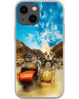 'Harley Wooferson' Personalized 2 Pets Phone Case