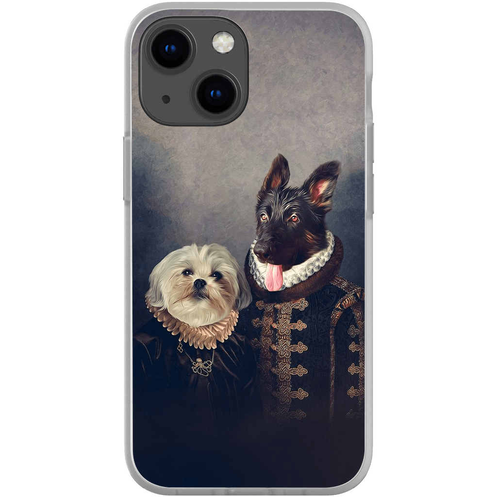 &#39;Duke and Duchess&#39; Personalized 2 Pet Phone Case