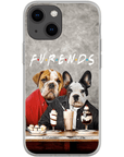 'Furends' Funda personalizada para teléfono con 2 mascotas