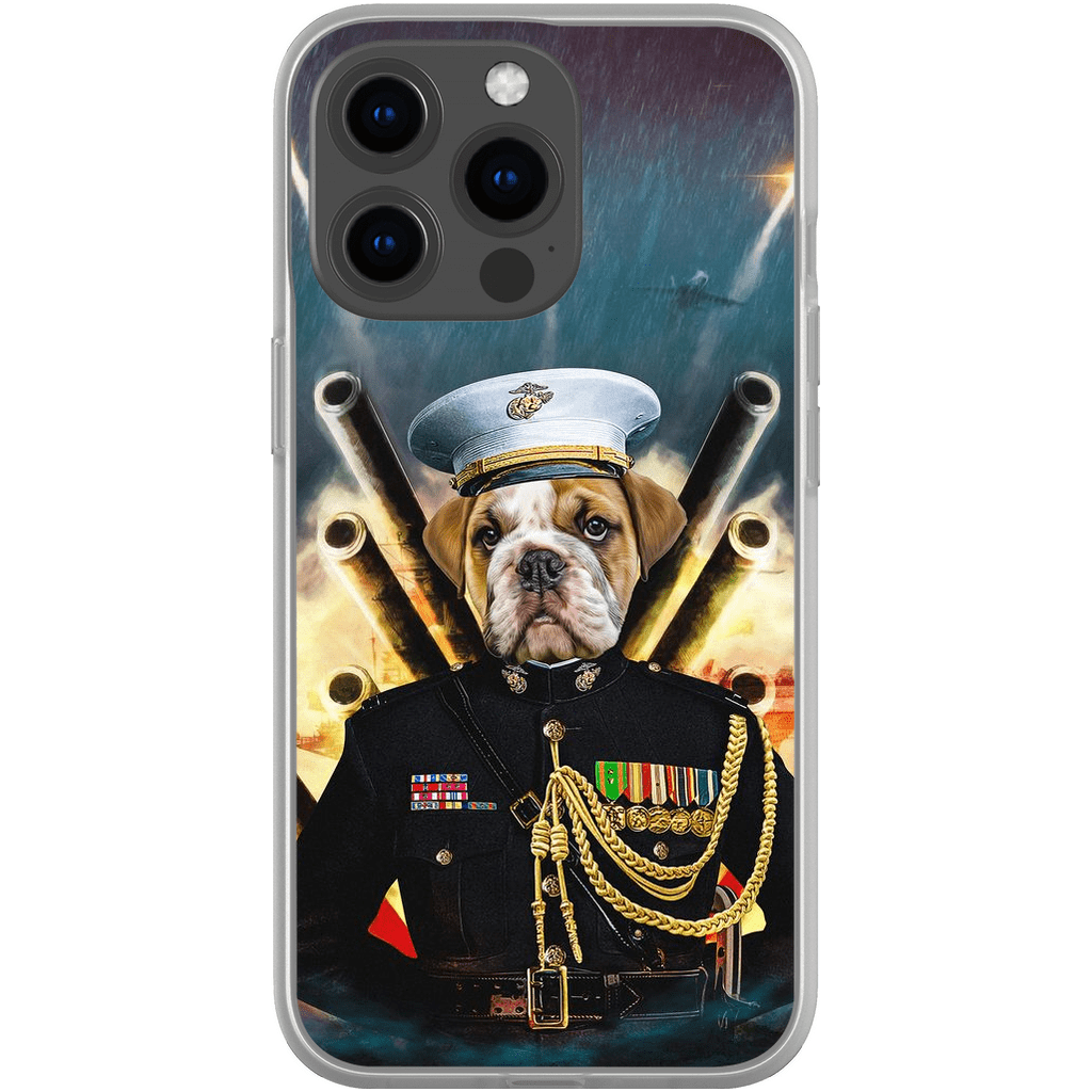 &#39;The Marine&#39; Personalized Phone Case