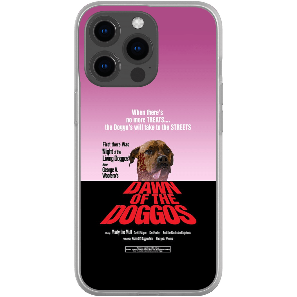 &#39;Dawn of the Doggos&#39; Personalized Phone Cases