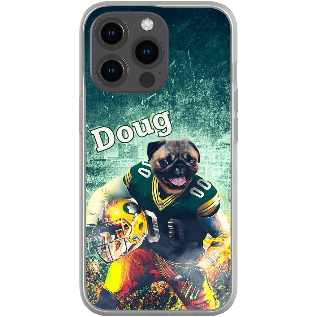 &#39;Green Bay Doggos&#39; Personalized Dog Phone Case