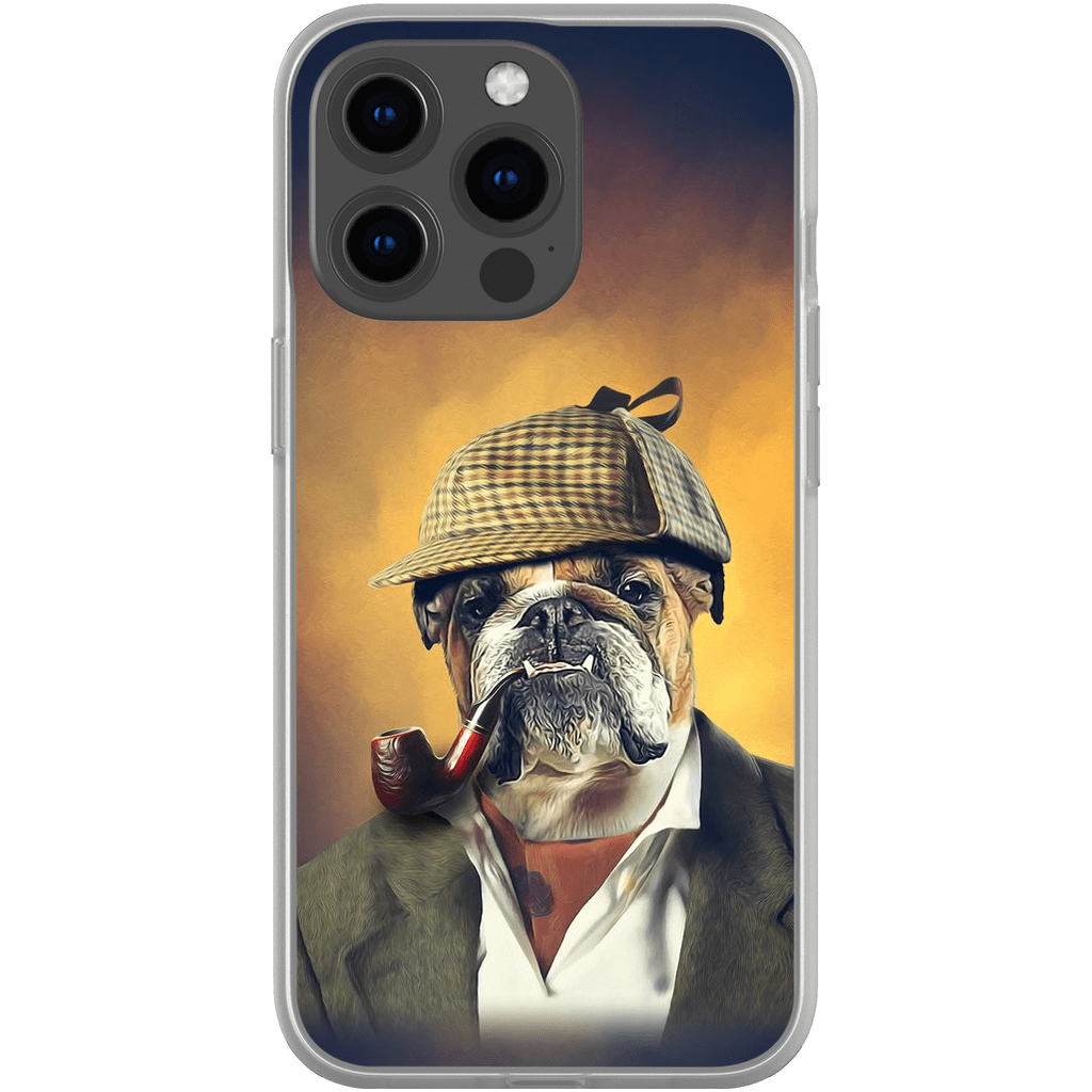 &#39;Sherlock Doggo&#39; Personalized Phone Case