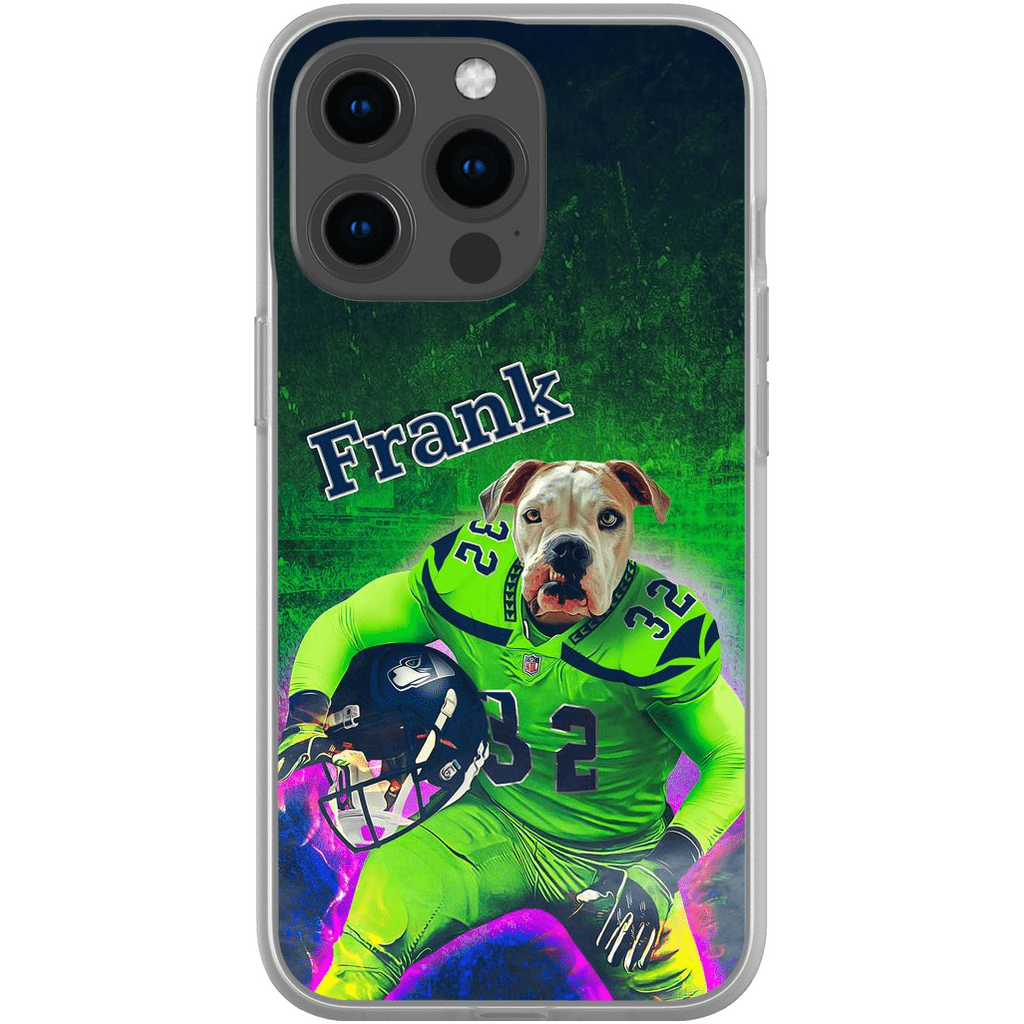 &#39;Seattle Doggos&#39; Personalized Dog Phone Case