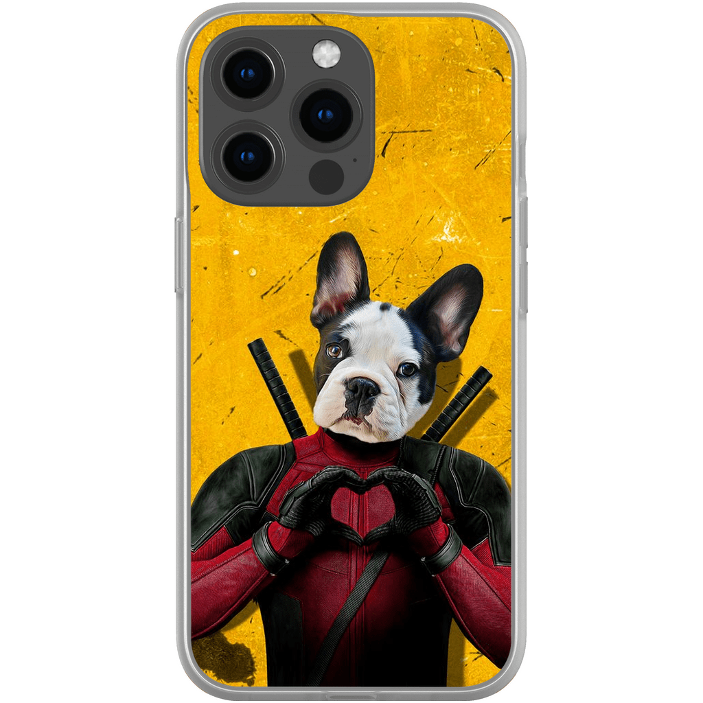 &#39;Deadpaw&#39; Personalized Phone Case