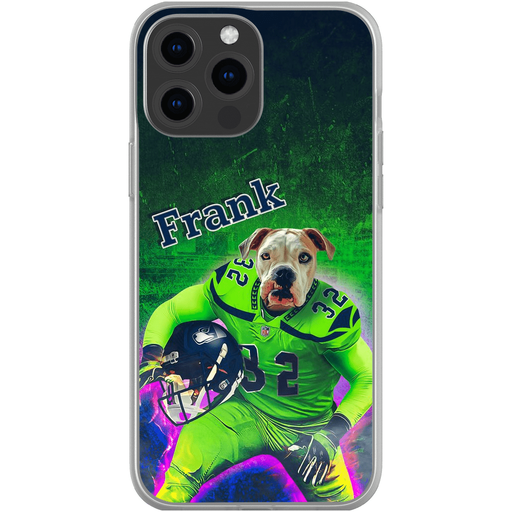 &#39;Seattle Doggos&#39; Personalized Dog Phone Case