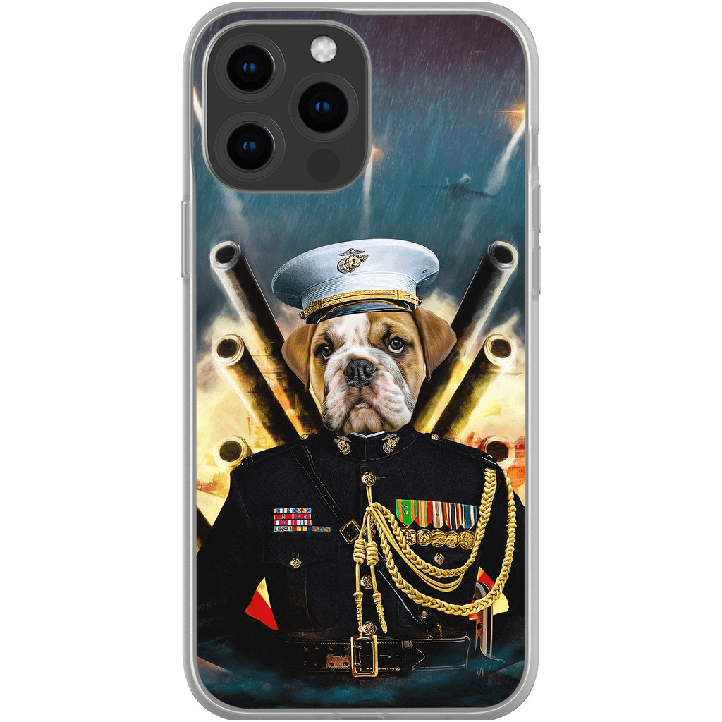 &#39;The Marine&#39; Personalized Phone Case