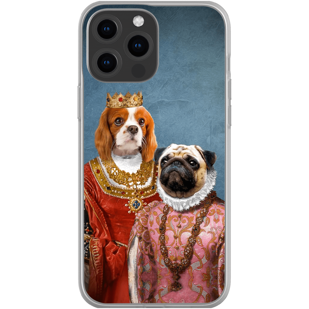 &#39;Queen and Archduchess&#39; Personalized 2 Pet Phone Case