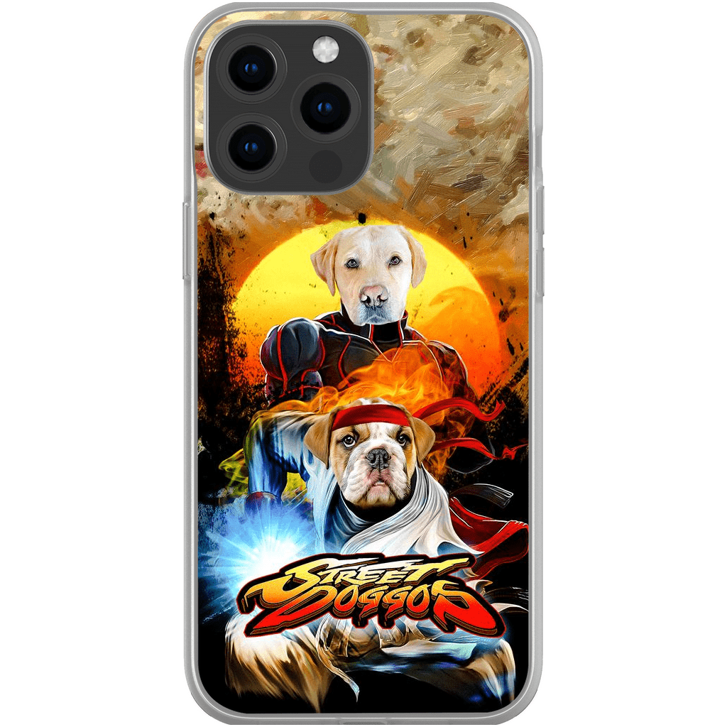 &#39;Street Doggos&#39; Personalized 2 Pet Phone Case