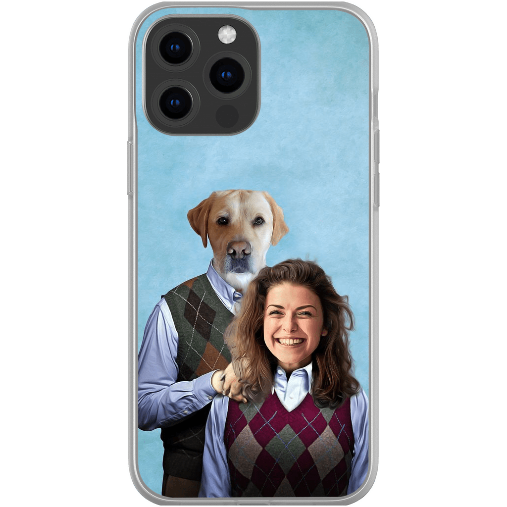 Funda para teléfono personalizada &#39;Step Doggo &amp;amp; Human (hembra)&#39;