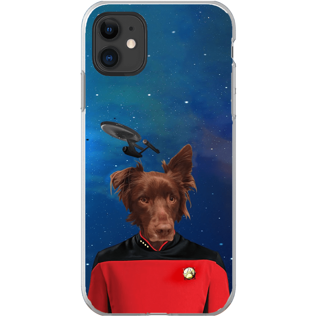 &#39;Doggo-Trek&#39; Personalized Phone Case